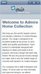Mobile Screenshot of admirehome.com